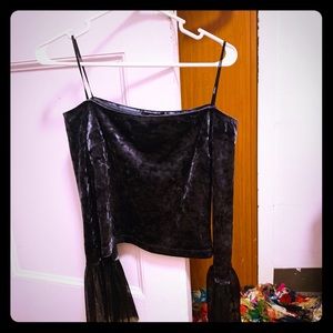 Off the shoulder blouse